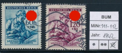Briefmarken böhmen und - böhmen,