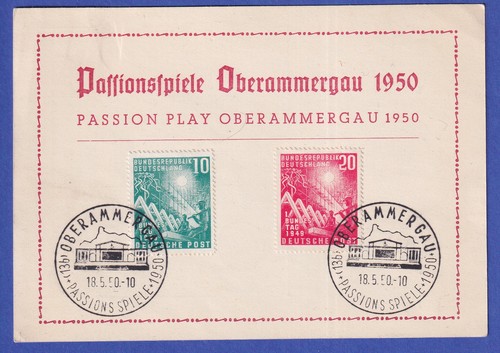 Bund 1950 postkarte - 1950,