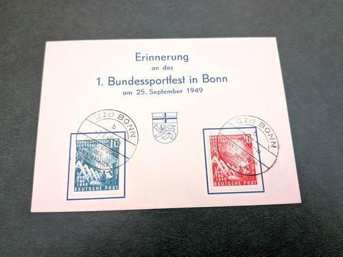 111 112 saubere fdc karte - 111-112,