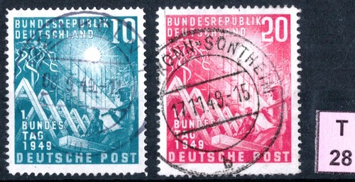 Brd bund 1949 michel 111 - 1949,