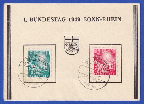 Bund 1949 bundestag - bund,