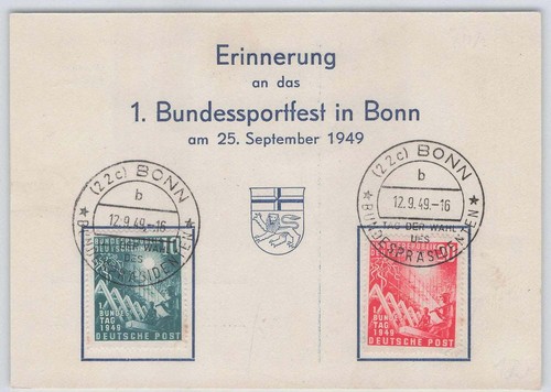 Bund 111 112 gestempelt - bund, nr.