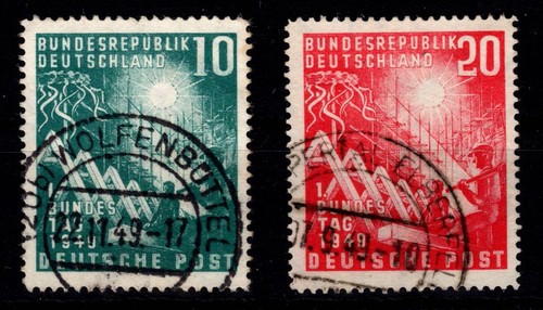 Brd bund 111 112 gestempelt - bund, 111-112