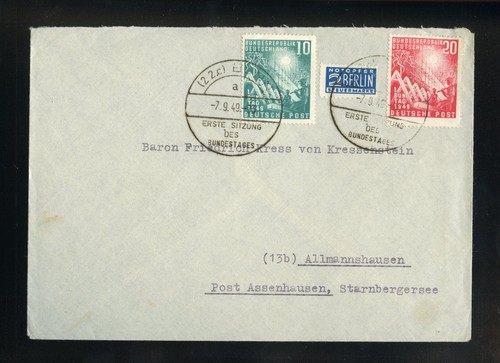 Bund 111 112 bundestag fdc - bund,