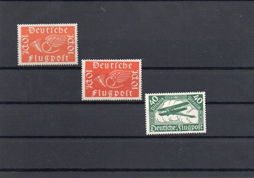 1919 posthorn flugpost - dr,