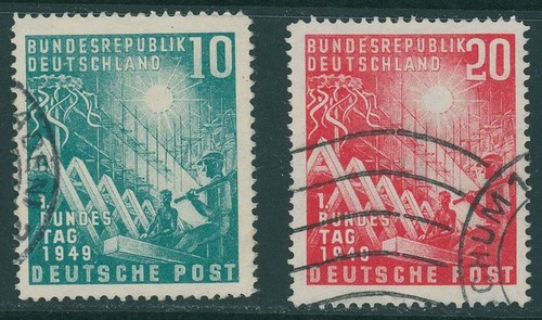 Bund 111 112 gestempelt - bund, nr.