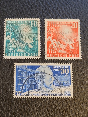 Brd bund jahr 1949 michel - jahr, michel-nr