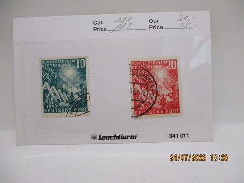 Briefmarken bund gestempelt - bund,