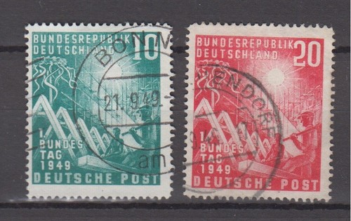 Bund 111 112 gestempelt - bund,, nr.