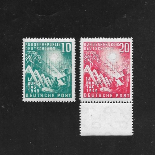 Briefmarken brd bund - bund, 1949