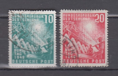 Bund 111 112 gestempelt - nr., 111-112,