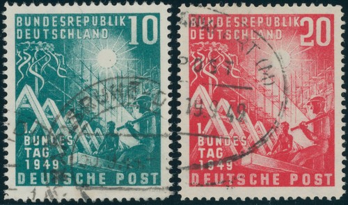 Brd 1949 minr 111 112 - 1949,, minr.