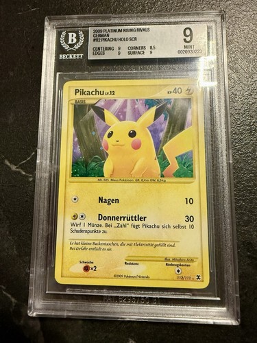 Pikachu 112 111 holo - 112/111, secret