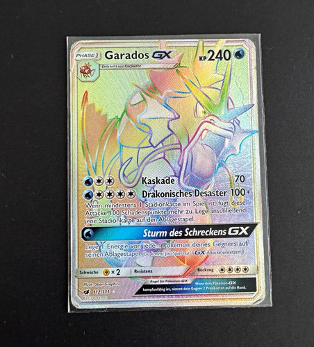Pokémon tcg garados - pokémon, gx