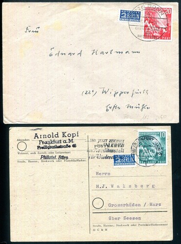 Bund 1949 111 112 zwei - bund, 111-112